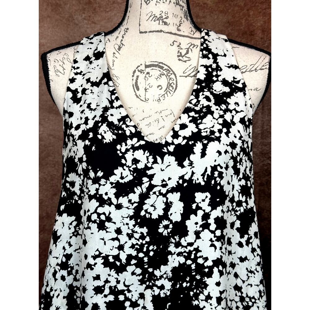 Three Eighty Two Asymmetrical Mini Dress - Black/… - image 4